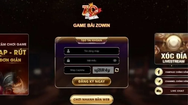 trang chu zowin 2 2 Khuyến mãi Zowin độc quyền